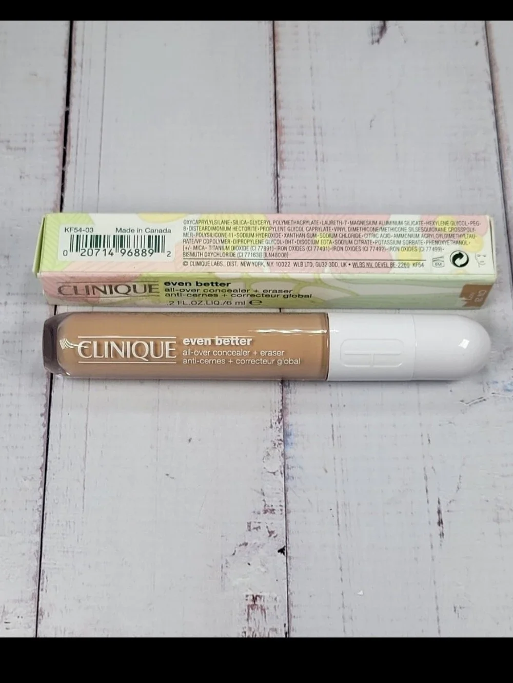 Clinique Even Better All-Over Concealer + Eraser in CN 28 Ivory BNIB